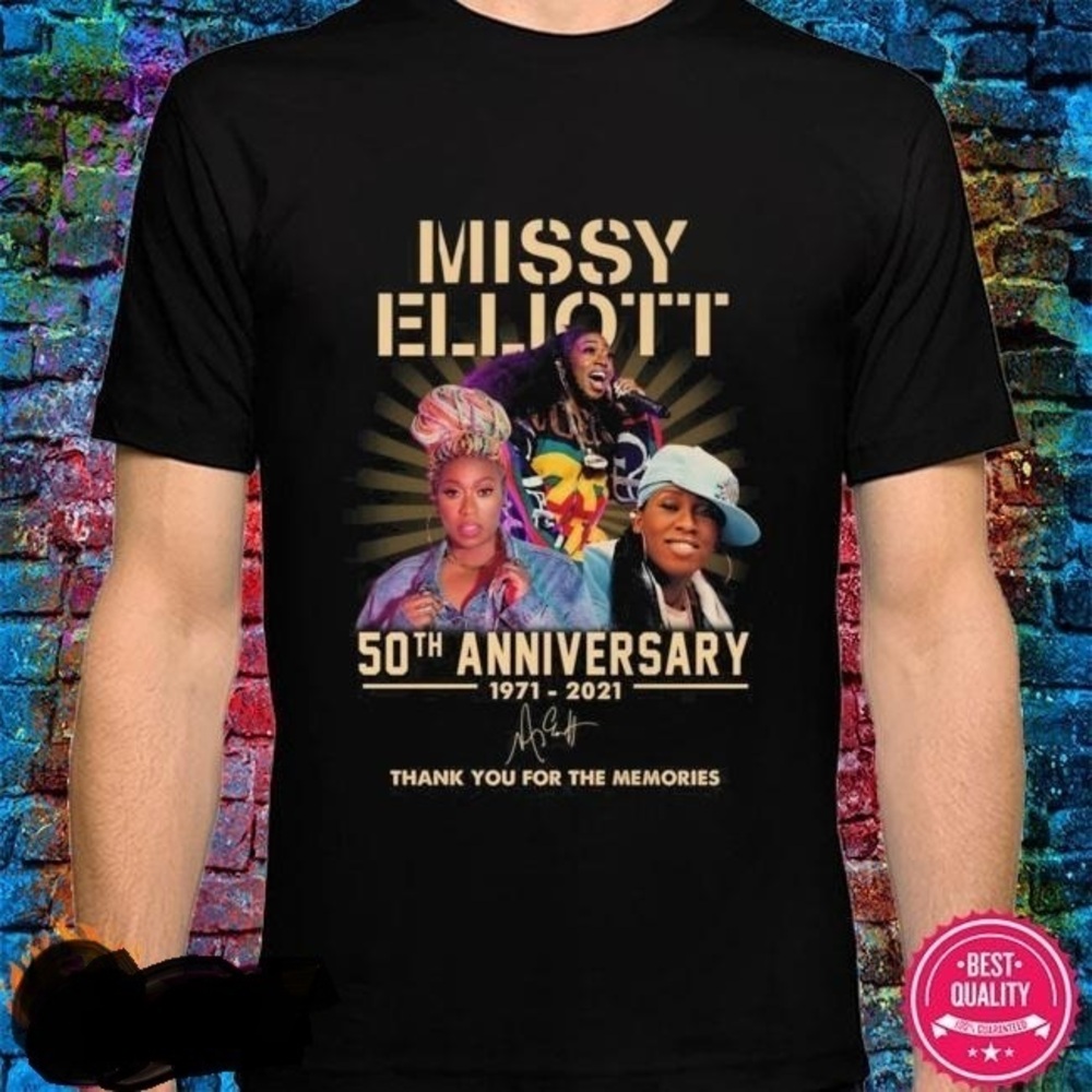 Missy Elliott 50th Anniversary 1971 2021 Shirt
